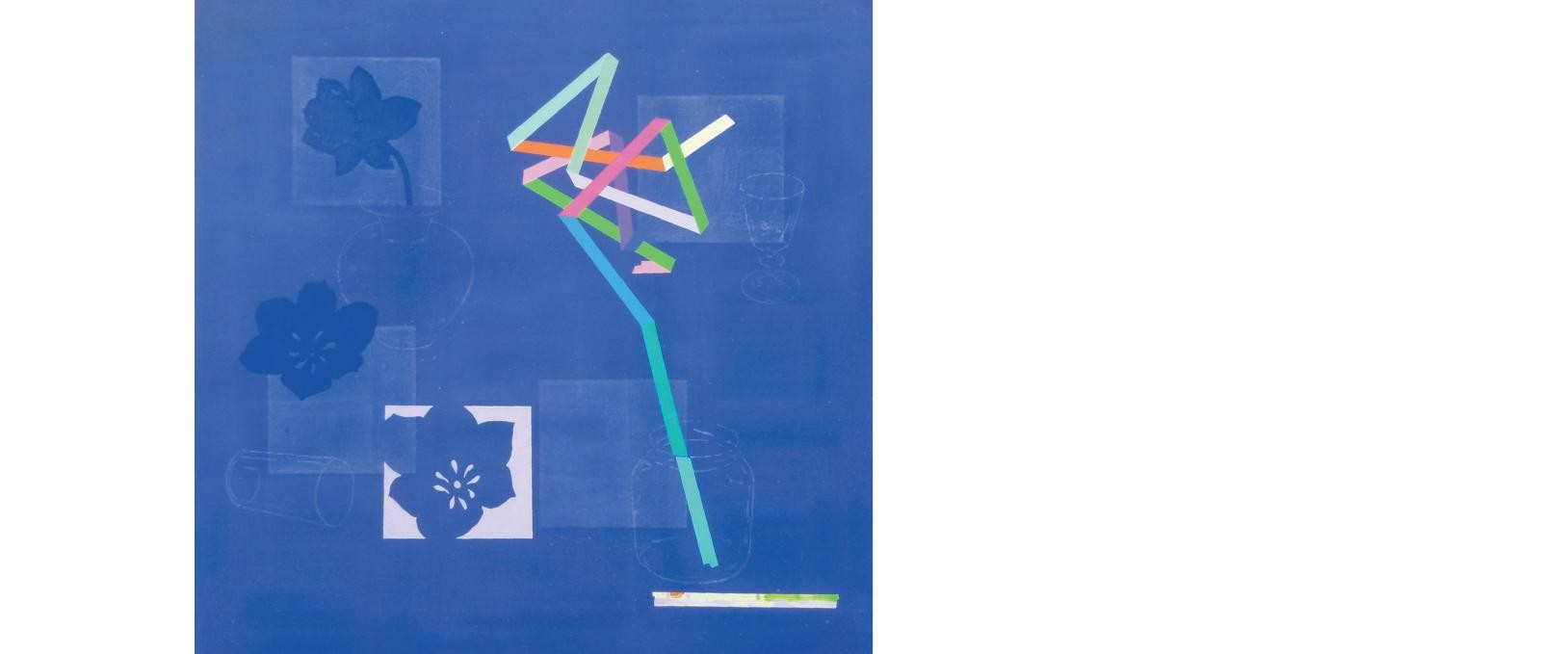 Bildangaben & Copyright: Hybrid 1, 2025, 100 x 100 cm, © Thomas Heger Bild Thomas Heger