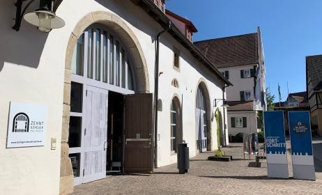 Frontansicht der Zehntscheuer Balingen