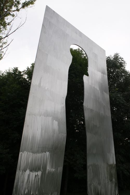 Edelstahlplastik von Horst Antes