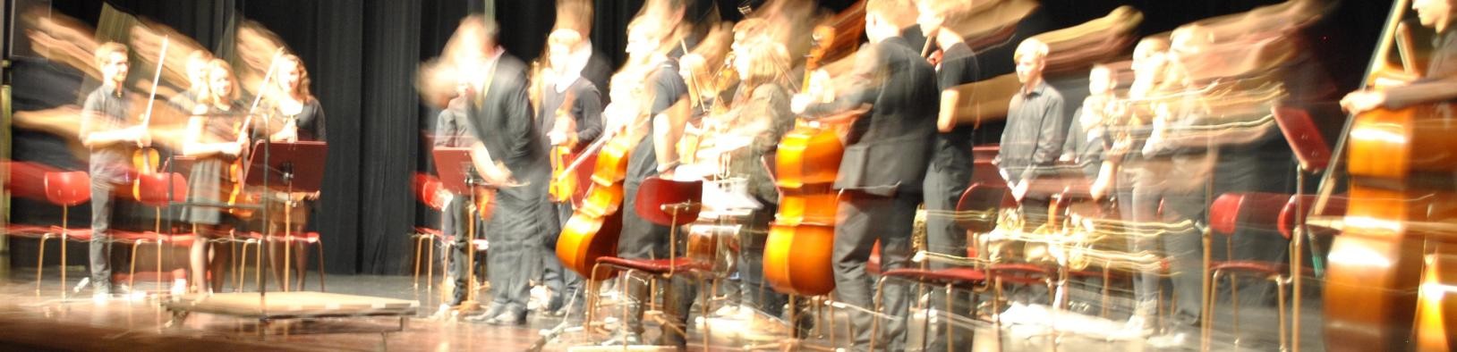Jugendorchester in der Stadthalle