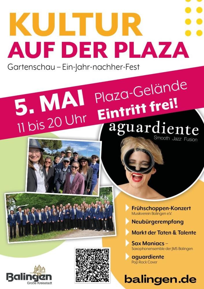 Plakat Veranstaltung Plaza