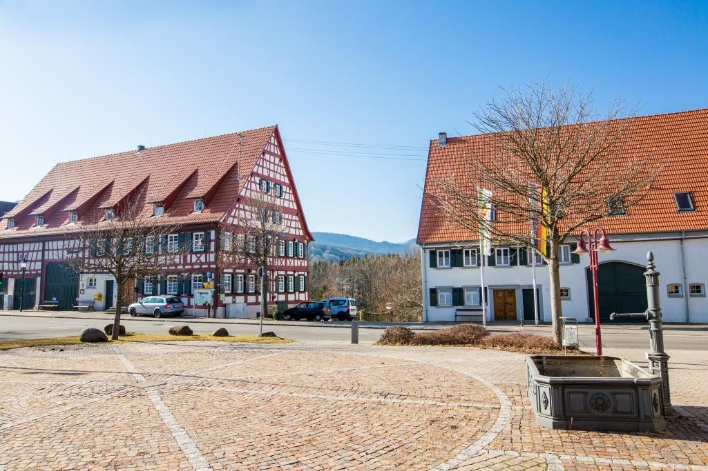 Haus der Volkskunst in Dürrwangen, Startpunkt der Tour