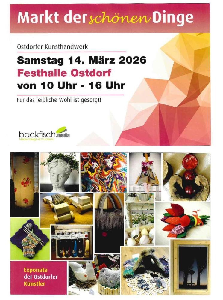 Markt der schönen Dinge Beispiele von Selbstgebasteltem