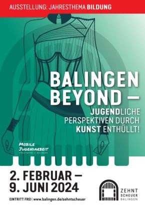 Ausstellungsplakat von Balingen Beyond