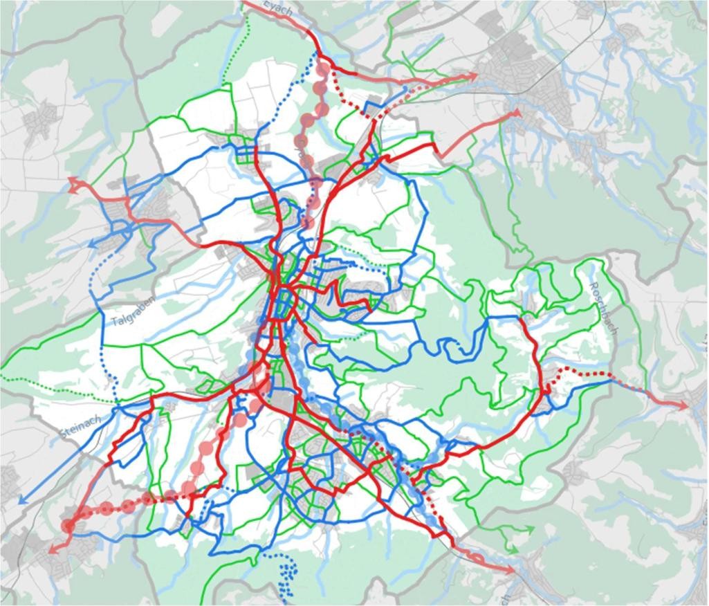 Klassifiziertes Radverkehrsnetz