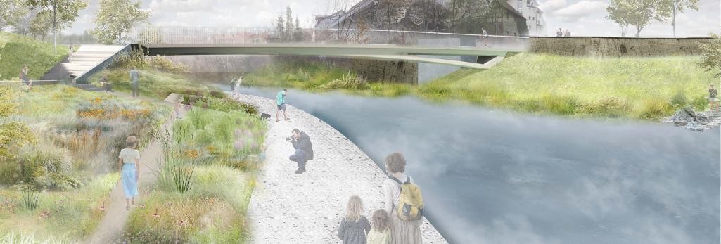 Planzeichnung Südachse