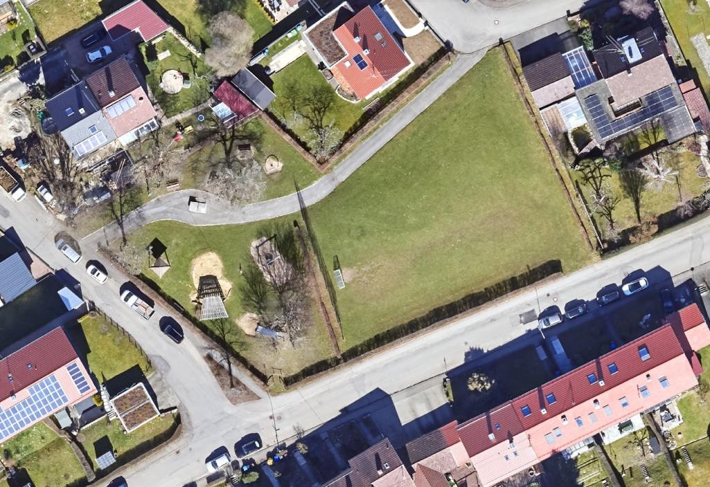 Luftbild Spielplatz Karpfenstraße