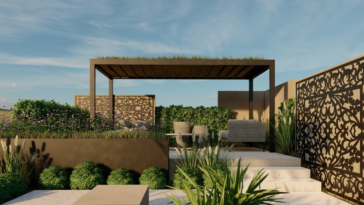 Entwurf Themengarten