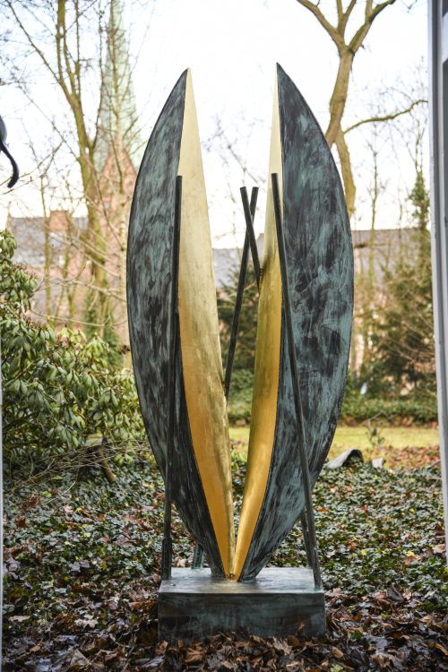 Kunstwerk Sonnenboote von Kleinhans im Stadtgarten