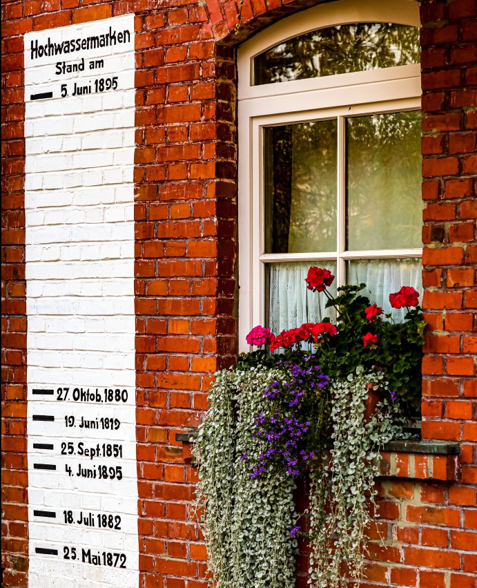 Eyach Hochwassermarke