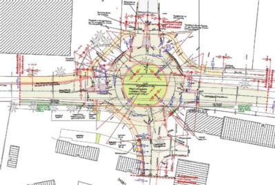 Ausbaulageplan Kreisverkehr Auf Jauchen