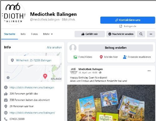 Facebook Mediothek
