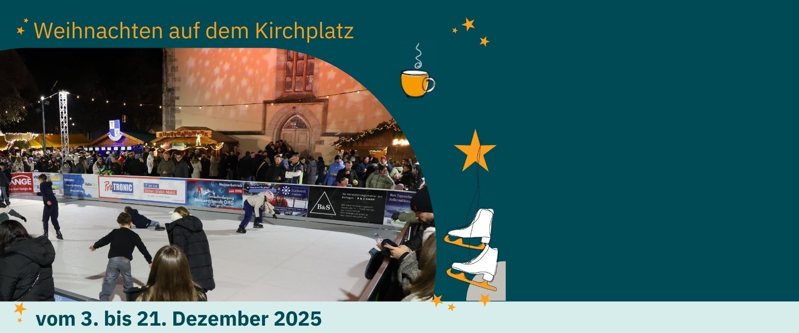 Weihnachten auf dem Kirchplatz