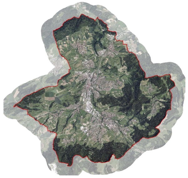 Luftbild und Lage des Plangebiets Luftbild und Lage des Plangebiets