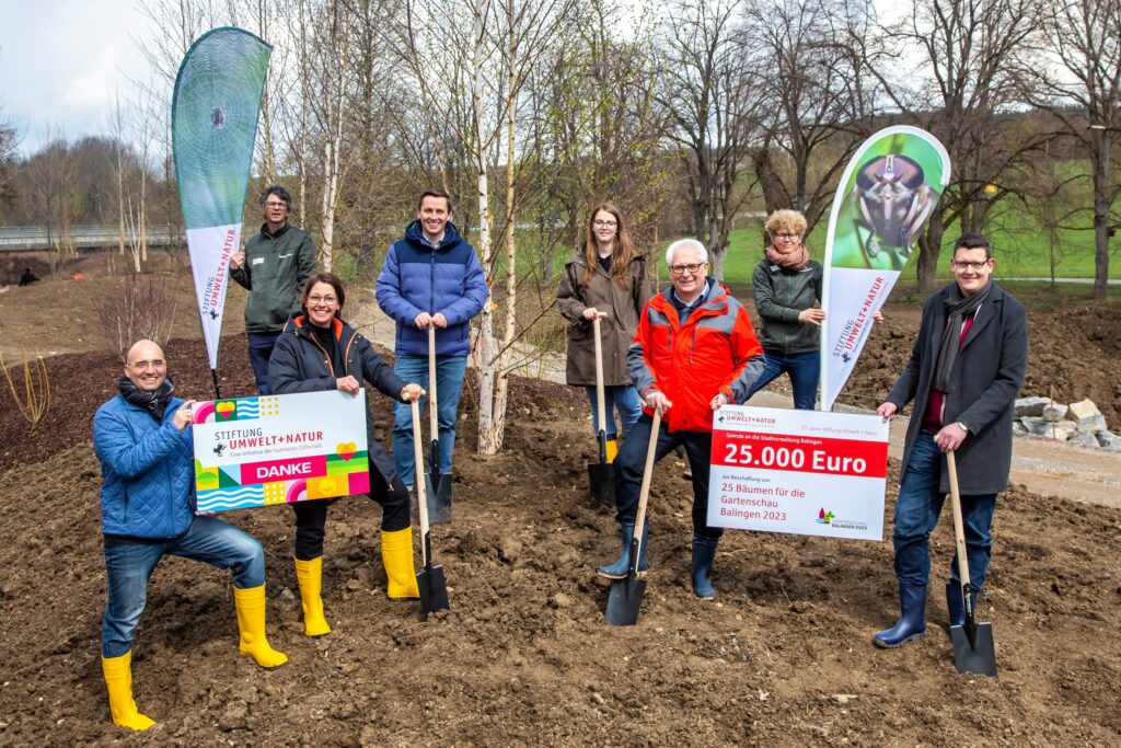 Gruppenbild Sparkassenstiftung Umwelt+Natur