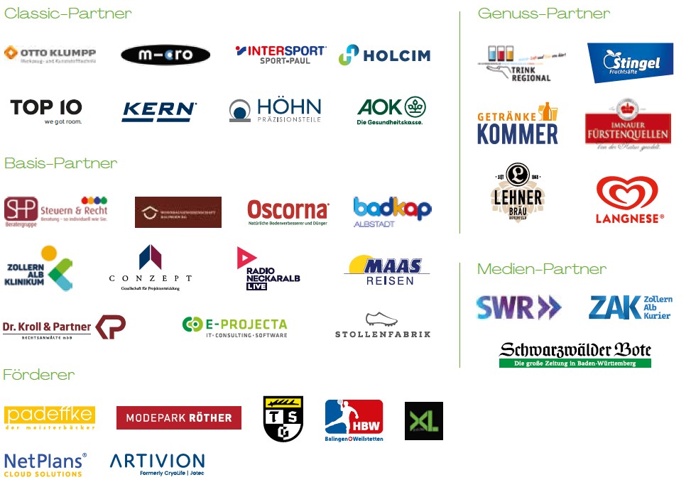 Weitere Logos der Partner der Gartenschau