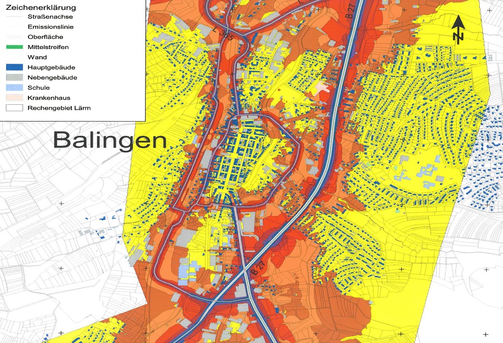 Grafik Lärmaktionsplan von 2018