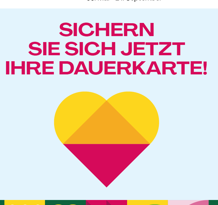 Herz mit Vorverkaufsankündigung