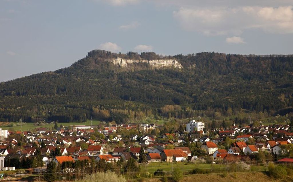 Blick auf Weilstetten mit Hörnle